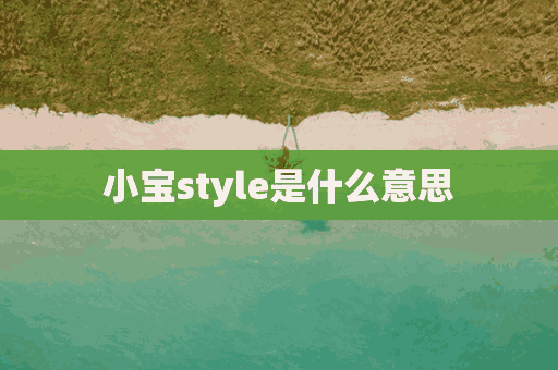 小宝style是什么意思